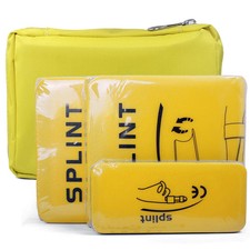 Splints: 3-Size Pack Made for Finger Neck, Leg, Knee, Foot, Wrist, Hand, Arm Inj