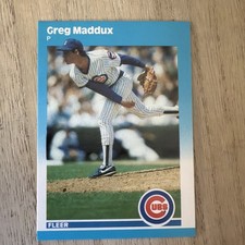 1987 Fleer Update - Greg Maddux #U-68 (RC)