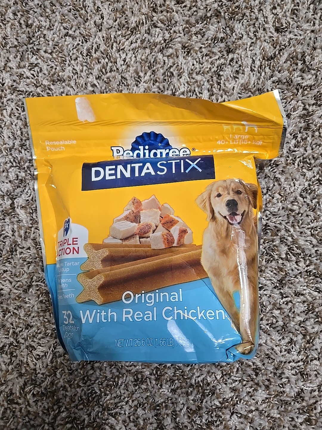 Pedigree Denta Stix Large 40+ lbs 32 Count