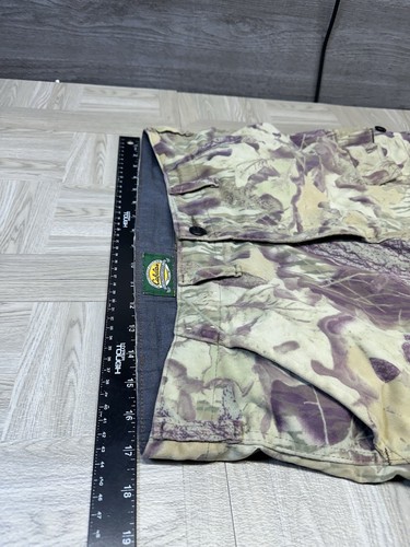 Vintage USA Made Camouflage Jagdhose Herren 34x31 Soft Fleece Jagd Cabelas - Bild 2 von 23
