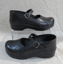 Dansko Mary Jane Clogs SIZE 37 (US 6.5/7) Bla...