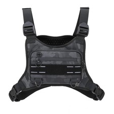 Sports Chest Bag For Men Women, Water Resistant Lightweight Front Chest Pack,...