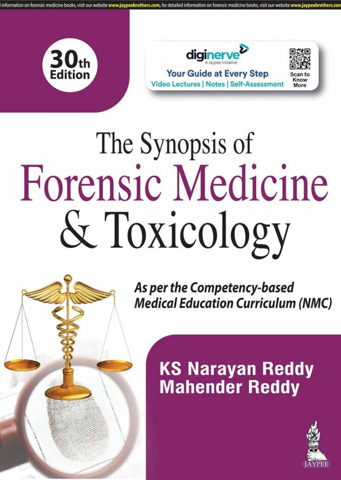 The Synopsis of Forensic Medicine and Toxicology (paperback)