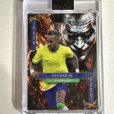 2025 Wild Card Jokers Wild Multi-Sport Neymar Jr. 1/1 One of One Case Hit Brazil