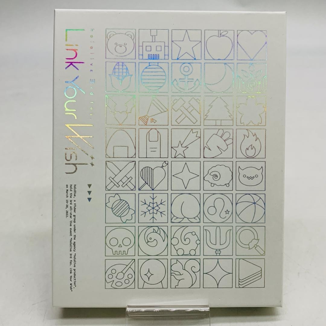 Hololive 3rd Fes Link Your Wish Blu-ray Live Event Japan Limited