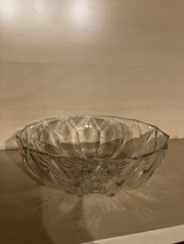 Glas Schale  Obst oder S&uuml;&szlig;igkeiten Dm 21cm  H&ouml;he 7cm