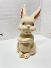 Depression Era:  Rabbit ceramic with hole in back for a cotton ball tail — photo 6