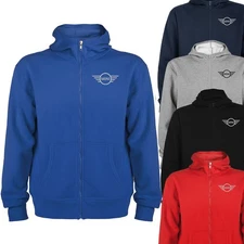 Mini Cooper Fleece Jacket Hoodie Polar Blouson Racing Tuning Rally Gift Ideas 3