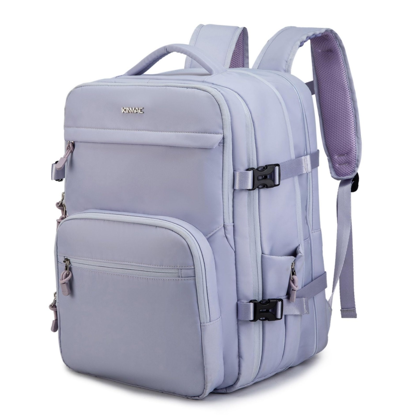 Extra Large 360° Cushioned Laptop Travel Backpack with USB Charging Port