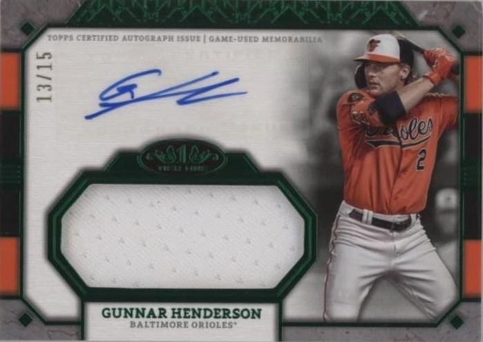 2023 Topps Museum Collection - Gunnar Henderson #MFA-GH for sale