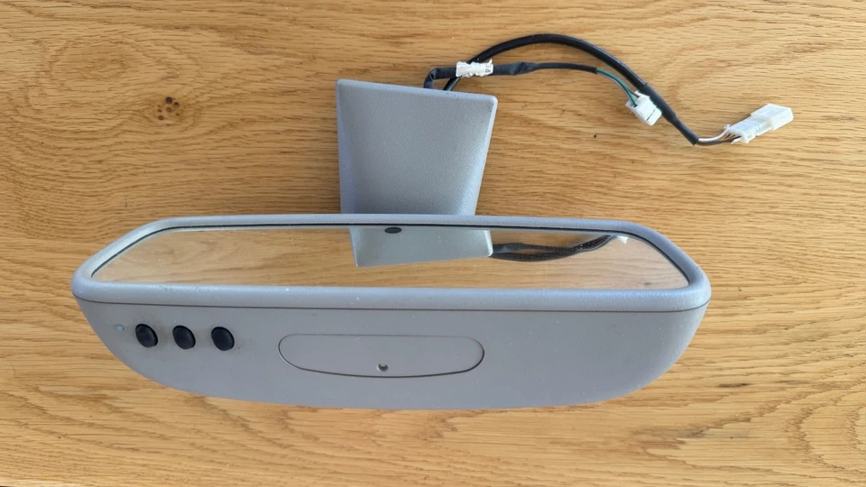 01-09 Mercedes W209 CLK320 CLK550 Interior Rear View Mirror Gray OEM - Image 4 of 4