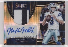 2018 Panini Select Neon Orange Pulsar Prizm 7/23 Mike White #RM-MW Auto 4l3