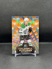 2024-25 Upper Deck Allure Colorful Futures Wyatt Johnston #CF-11 Orange