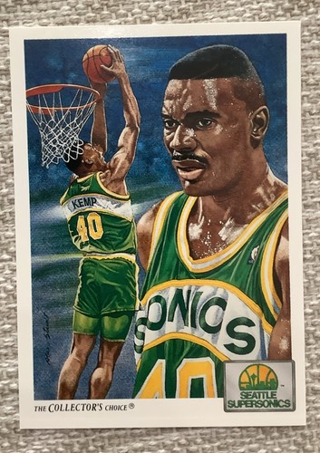 1991-92 Upper Deck (2 Card Lot) Shawn Kemp #96 & #173 π₯π₯ Seattle SuperSonics - Picture 3 of 6