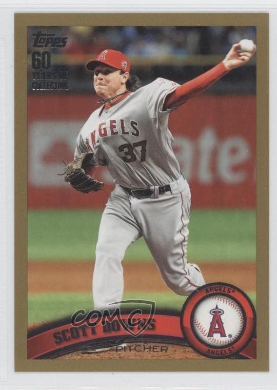 2011 Topps Update Gold 833/2011 Scott Downs #US101 1s8