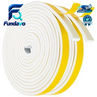 Dichtungsband Selbstklebend 12Mm X 6Mm 8M Schaumstoff Gummidichtung Weiß