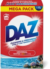 Daz Washing Powder 125 Washes – Family Pack Laundry 6.25 kg (Pack of 1) 