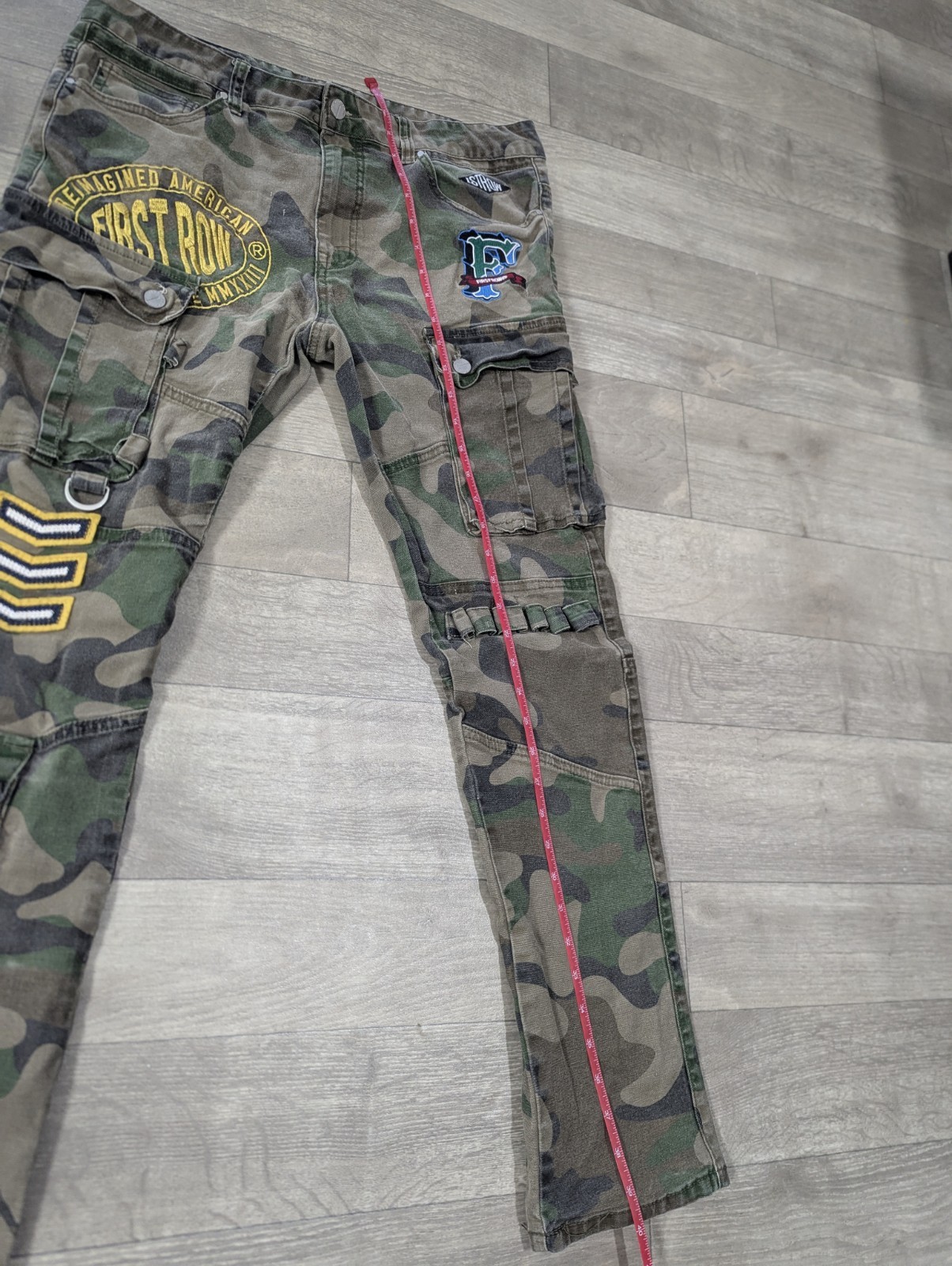 First Row Patch Cargo Pants Size 34 Length 32 - image 4