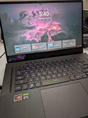 ASUS - ROG Zephyrus 15.6'' QHD 165Hz - Ryzen 9 - 16 GB - Nvidia GeForce RTX