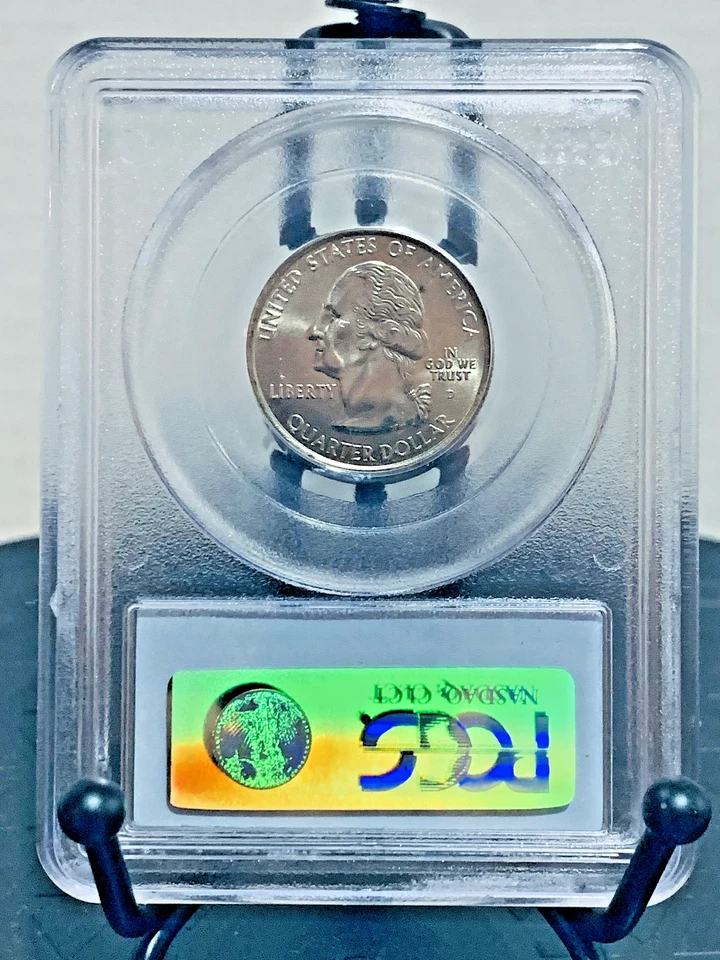 2006-D Washington Quarter North Dakota PCGS MS67 Mint State 67 #11274789 - Image 2 of 2