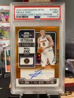 2023-24 contenders optic basketball nikola jokic vet ticket auto-orange /15 psa9