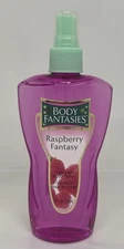 Body Fantasies Raspberry Fantasy 8 oz 236 ml Perfumed Fragrance Body Spray