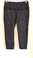Athleta Women's Black Heather Capri Leggings Size Small