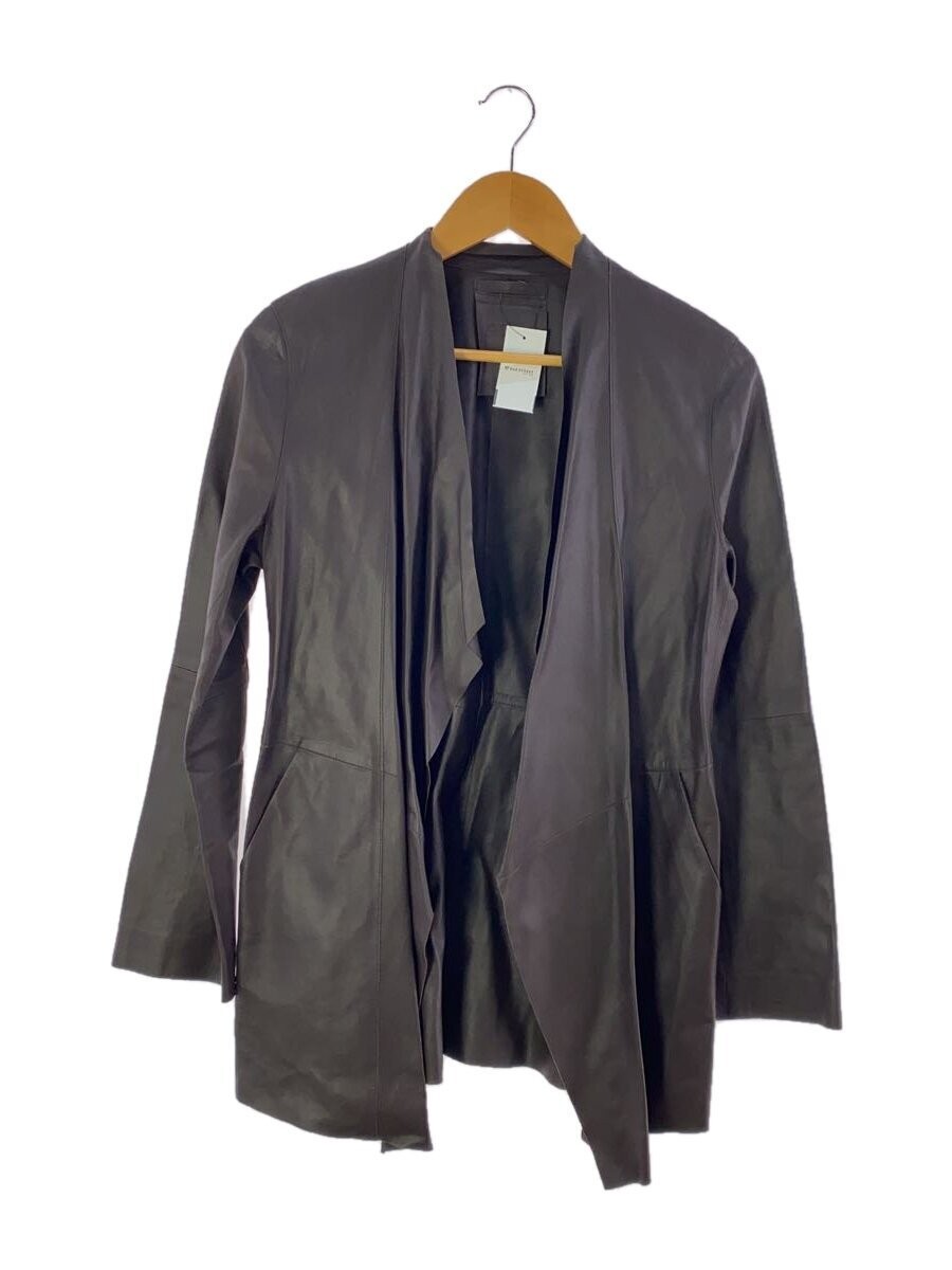 Rawtus Goat Leather Blouson Jacket Size 40 in Brown 2296