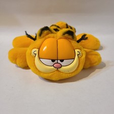 Vintage Garfield Splat Plush Cat 1978 Fine Toy Co Beanie Flat Bean Bag Toy PAWS