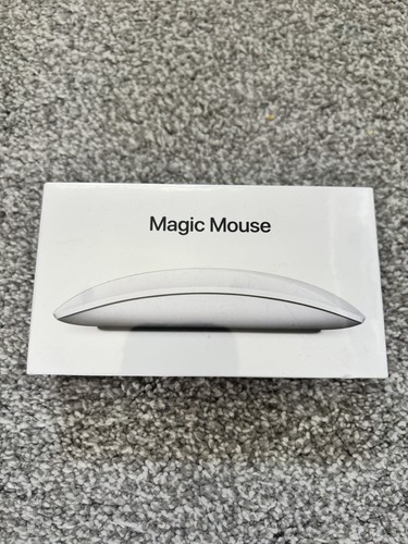 GENUINE APPLE MAGIC MOUSE 2 WHITE WIRELESS RECHARGEABLE A1657 MLA02Z/A