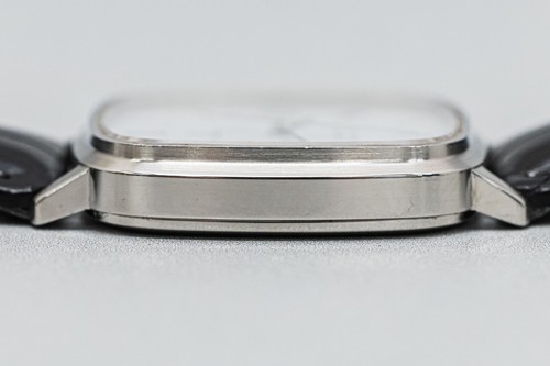 *NEAR MINT w/Case* Vintage OMEGA De Ville Cal.1332 Quartz Push Crown Roman Men's - Picture 8 of 20
