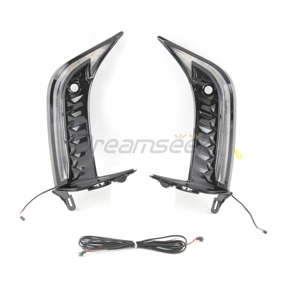 LED Daytime Running Light DRL for Toyota Camry SE XSE 2025+ Turn Signal Fog Lamp - Image 2 of 4