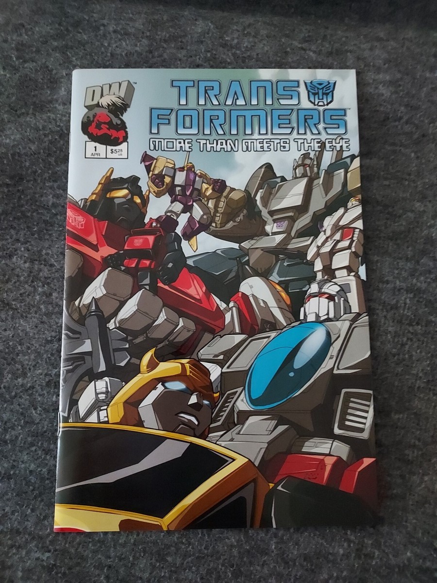 TRANSFORMERERS MORE THAN MEETS THE EYE＃1 TRANSFORMERS MORE THAN MEETS THE EYE #1 2003 Dreamwave OOP