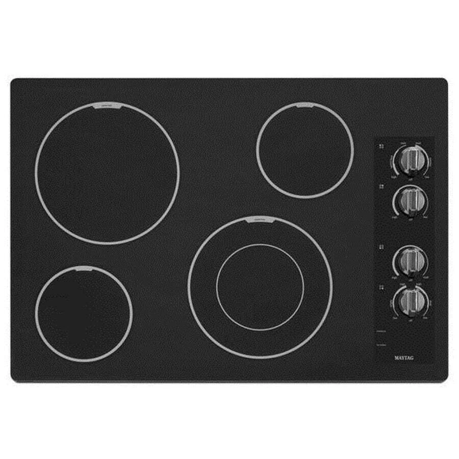 NEW MAYTAG 30 Inch Smoothtop Electric Cooktop with 4 Radiant