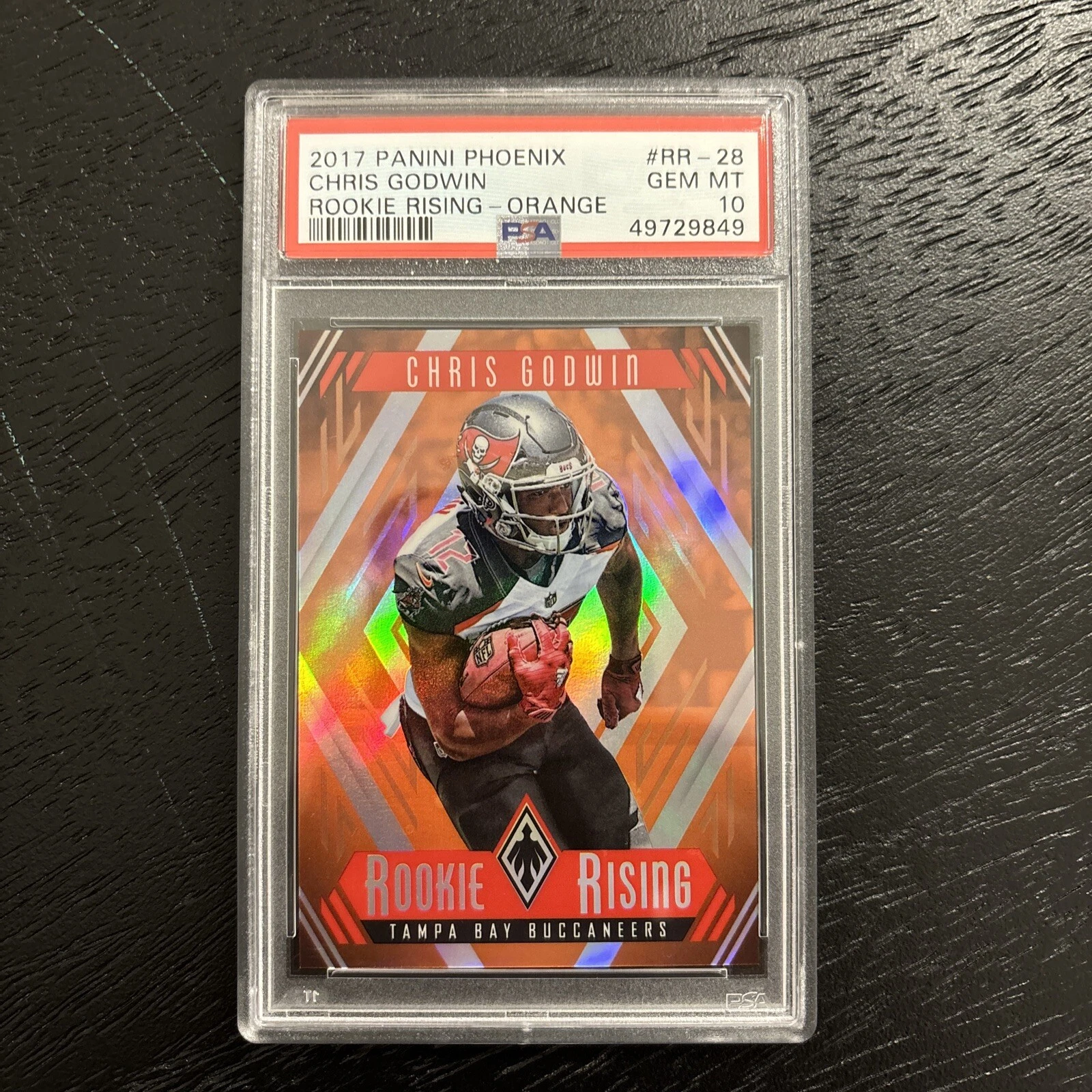 Chris Godwin Panini Phoenix Rookie Rising #RR28 Orange