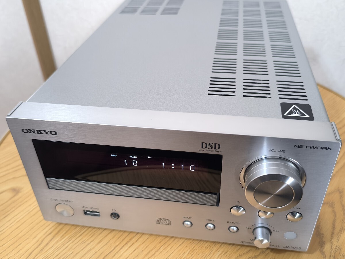 Onkyo CR-N765 Network CD Receiver Hi-Res Audio Operation Confirmed