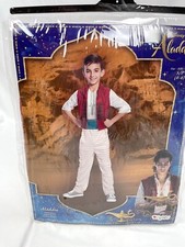 Aladdin Live Action Boys Size Small 4-6 Halloween Costume Prince Ali Jasmine