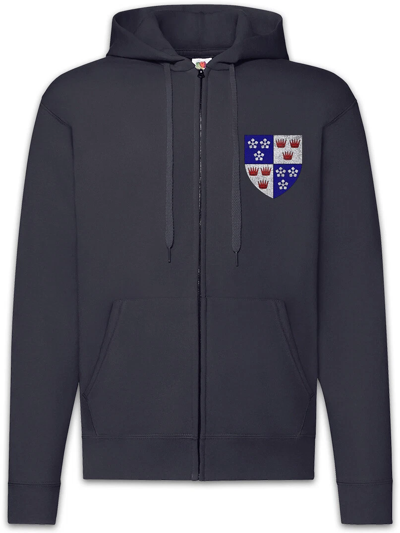 Fraser of Lovat Symbol Zipper Hoodie Scotland Flag Crest Outlander Jamie Claire