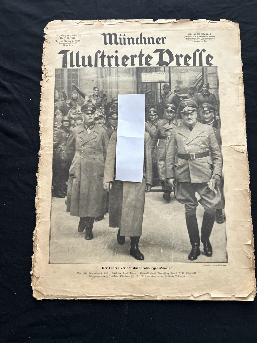 ドイツ国防軍機関誌Die Wehrmacht 第16号 1940年7月31日 ドイツ国防軍機関誌Die Wehrmacht 第16号 1940年7月31日 ドイツ