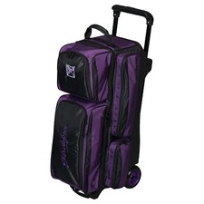 KR Strikeforce Konvoy Purple/Black 3 Ball Roller Bowling Bag
