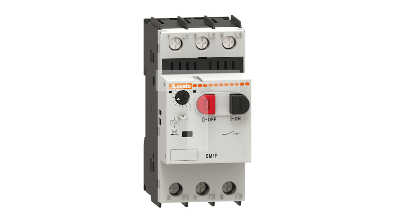 Motor circuit breaker SM1P1000 with buttons 6,3-10A 100kA 400V SM1P1000 /T2UK