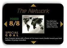 The Network 8/8 card Base Set INWO Illuminati New World Order Game 
