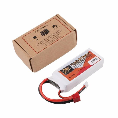 1 Pieza 7.4V 2200mAh 35C LiPo Batería T Enchufe para RC Coche Avión Helicóptero Drone - Imagen 5 de 8
