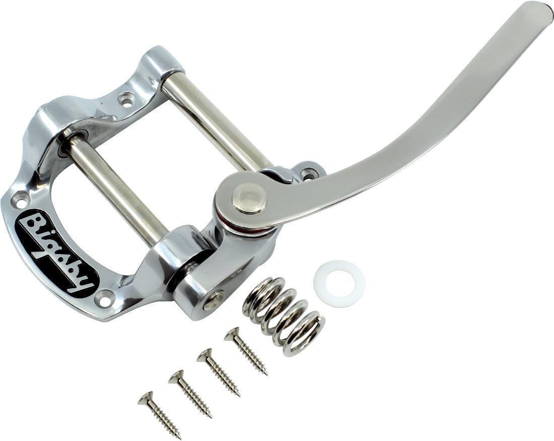 Bigsby® B5 Tremolo Vibrato Tailpiece~Polished Aluminum~Flat Tops~Boxed~Brand New