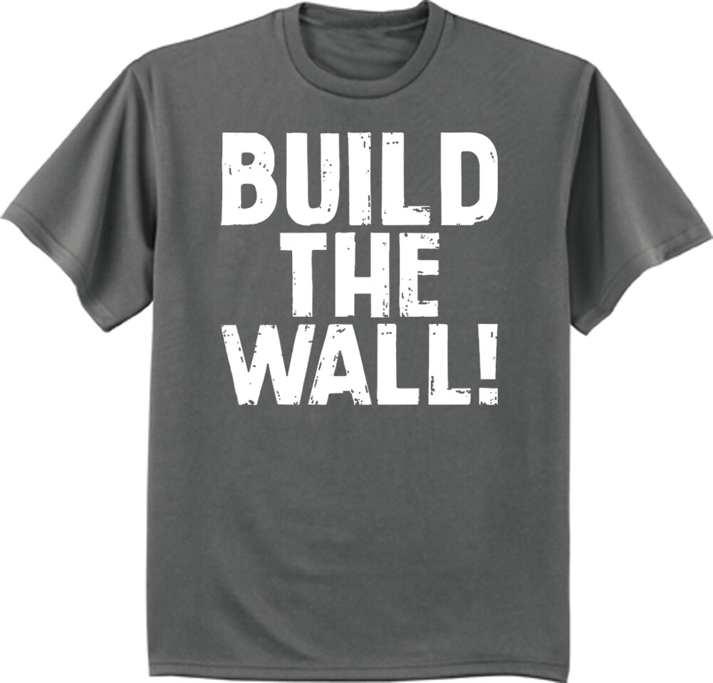 Trump Shirts Donald Trump 2020 Build the Wall Mens Graphic Tees-image