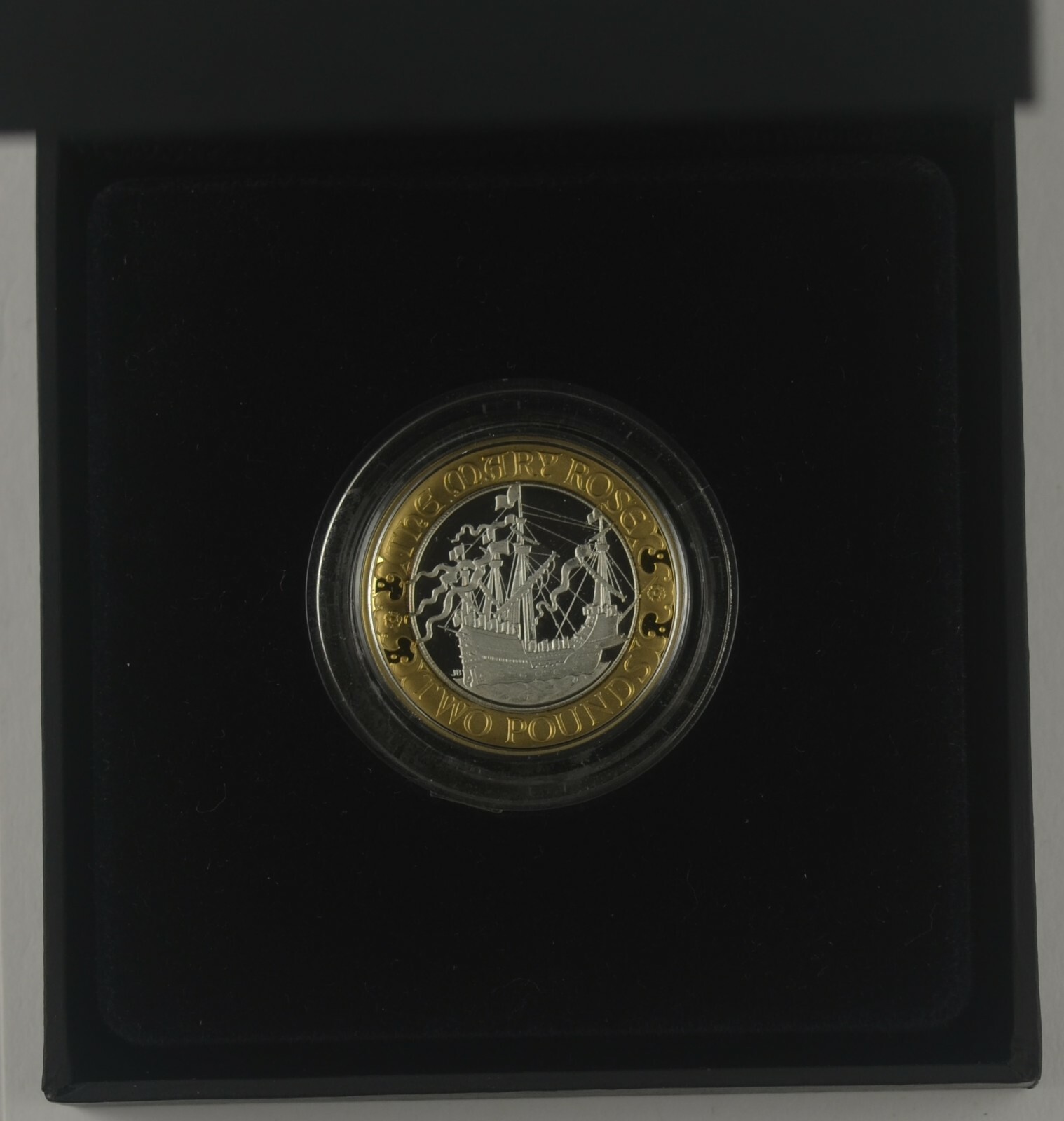 1 2 POUND SILVER COIN