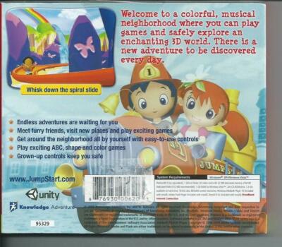Jump Start 3d Virtual World My First Adventure Educational [CD-ROM