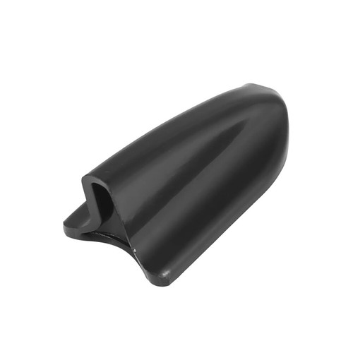 10x Difusor de aleta de tiburón generador de vórtice negro para parachoques de alerón de techo de auto - Imagen 8 de 10