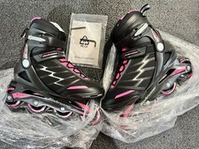 Rollerblade Bladerunner Pro XT Womens Adult Inline Skate, Size 9, Pink Open Box