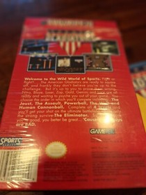 American Gladiators Nes Cib Nintendo